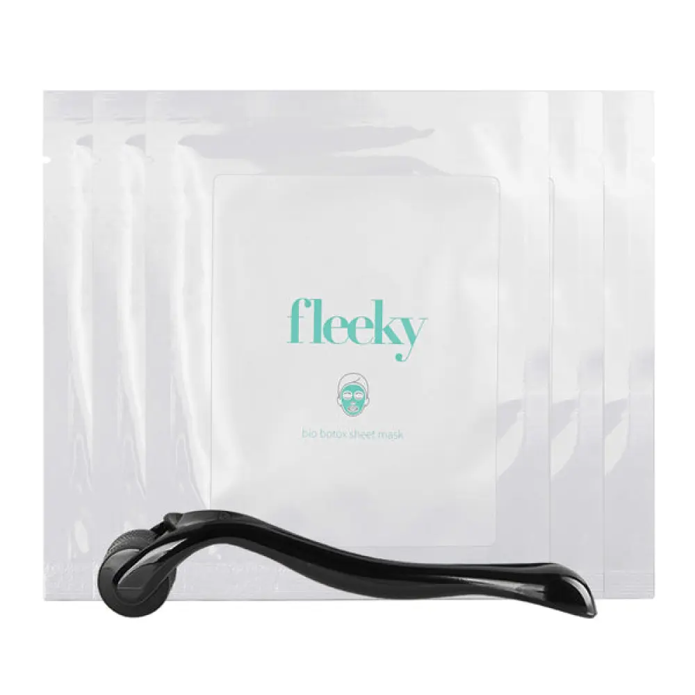 Sheet Mask - Collagen 5 Stück + Roller — fleeky