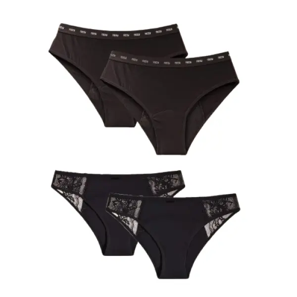 Logos - 4 Culottes Menstruelles - S