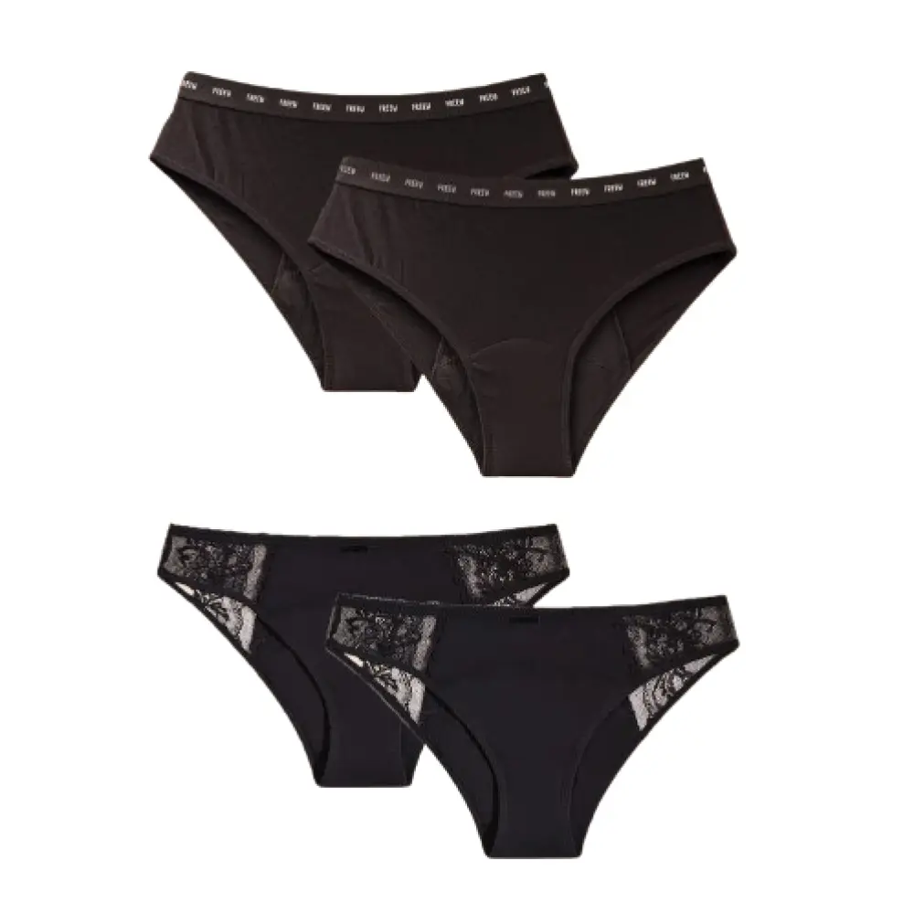 Logos - 4 Culottes Menstruelles — FreeU Anaissa