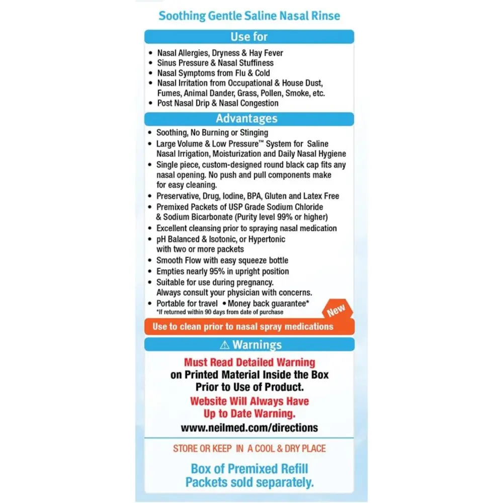 Sinus Rinse® Kids Starter Kit mit 30 Beuteln — NeilMed®