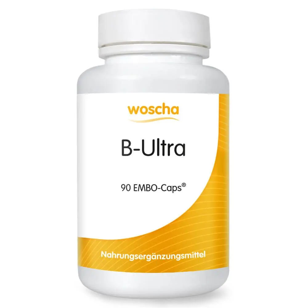 Complexe vitamines B bioactif - 90 gélules — woscha