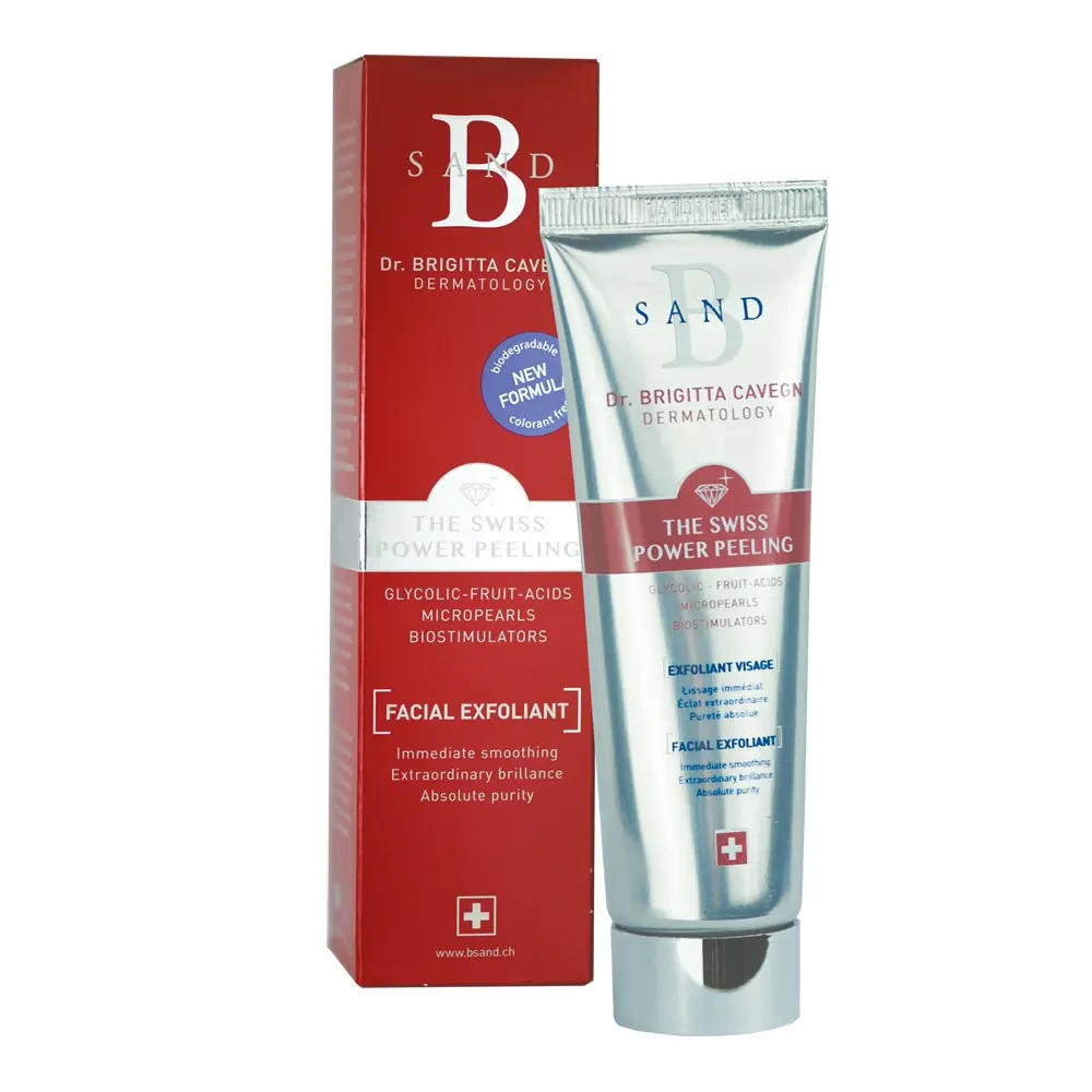 Peeling visage exfoliant - Acides de fruits et microperles — Tam Plenus