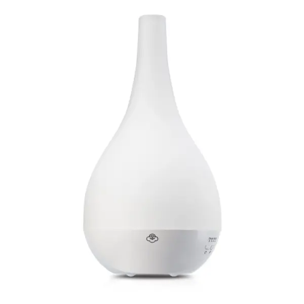 Ultraschall-Aromatherapie-Diffusor Comet aus Weißem Glas