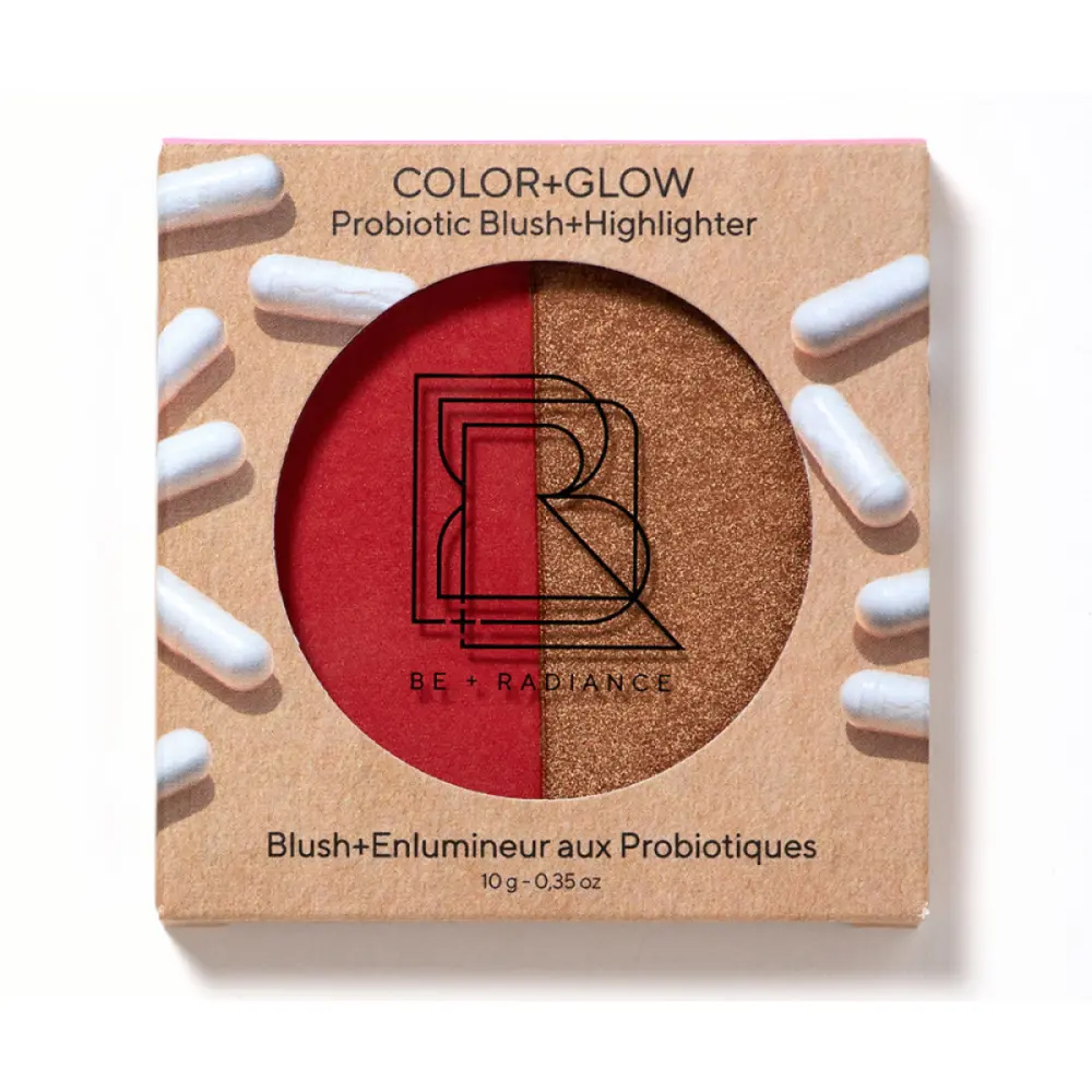 Duo Blush - Enlumineur Aux Probiotiques — BE + RADIANCE