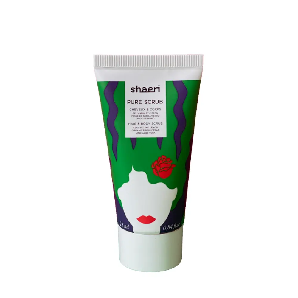 Mini pure Scrub Détoxifiant Pour Le Cuir Chevelu - 25 ml — Shaeri Paris