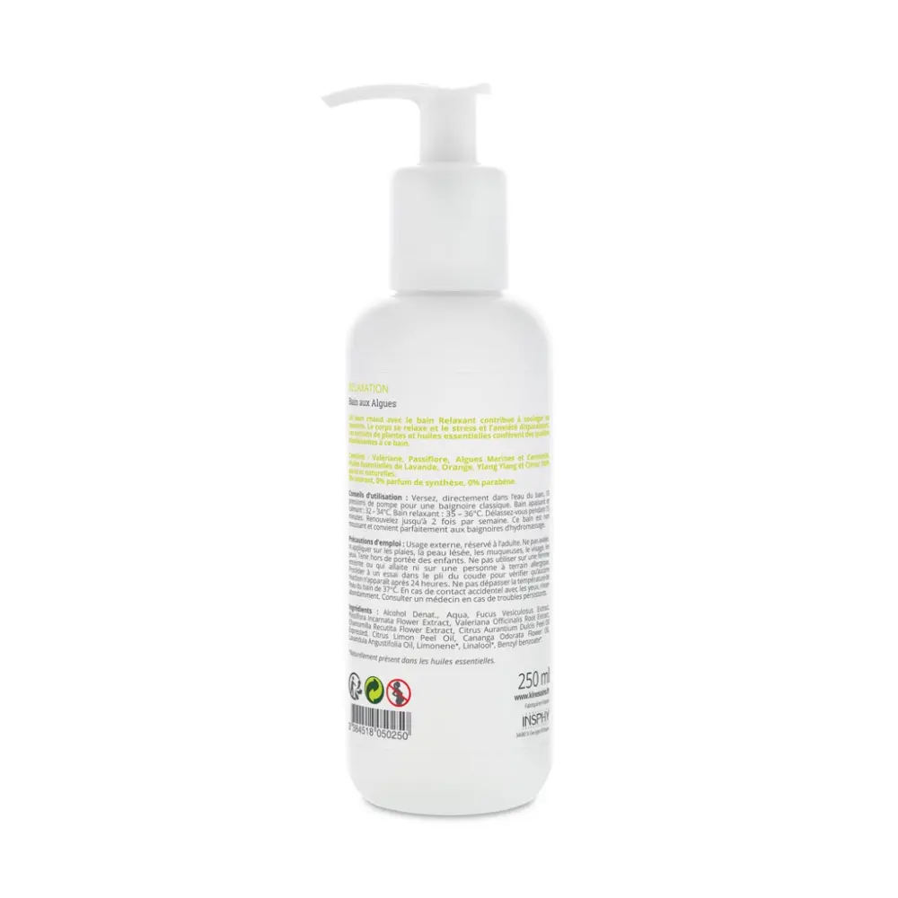 Bain aux Algues Relaxant — KINÉSOINS by Laboratoire INSPHY