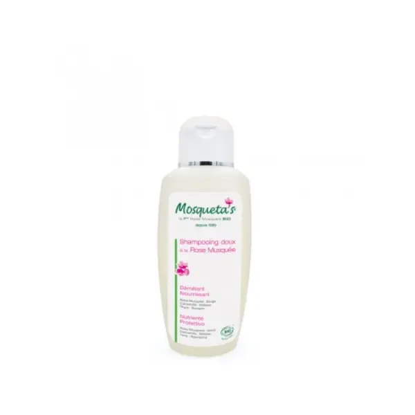 Shampooing Doux à l’Huile de Rose Musquée du Chili