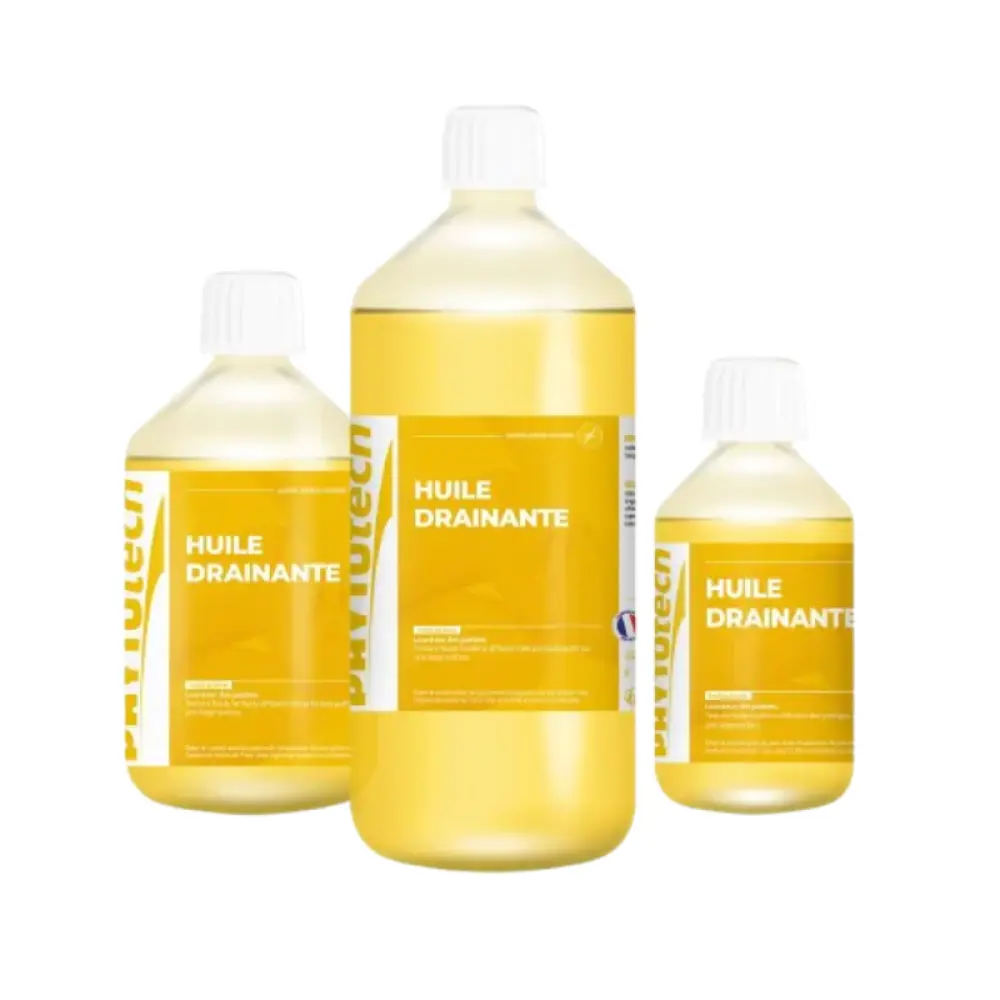 Huile drainante jambes lourdes — Laboratoire Phytotech