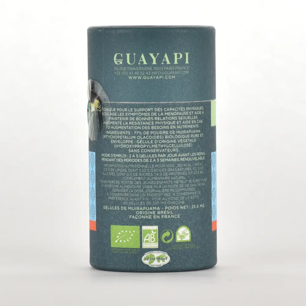 Muirapuama in Kapseln — Guayapi