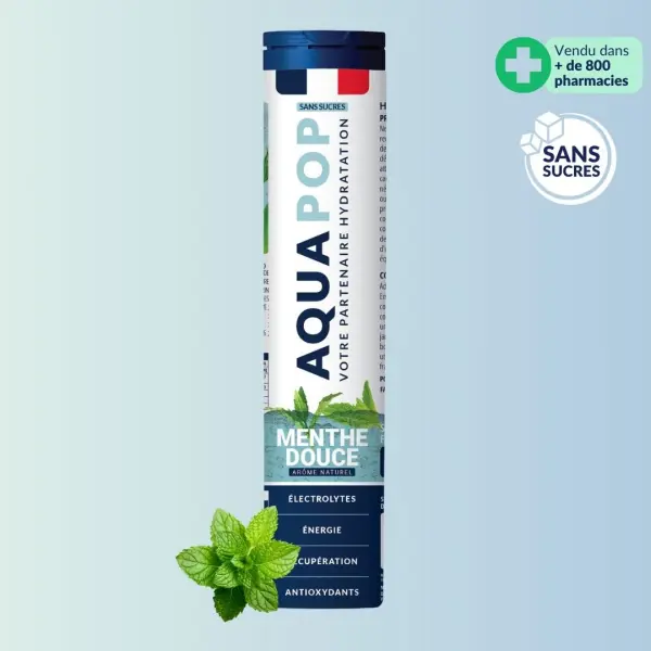 Aquapop - Pastilles Électrolytes Menthe Douce
