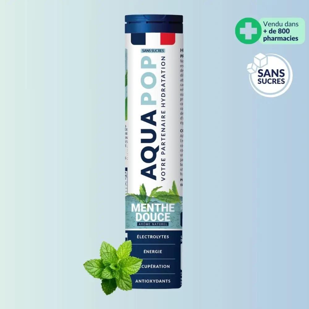 Aquapop - Pastilles Électrolytes Menthe Douce — Hedonist Labs
