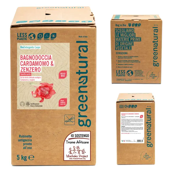 Bagnodoccia Tonificante Cardamomo & Zenzero - 1ml