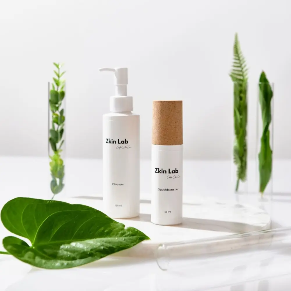 Kit - Crème et nettoyant visage personnalisés — Zkin Lab