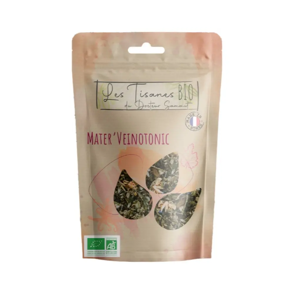Mater’Veinotonic – Tisane Jambes Légères de la Femme Enceinte BIO — Herboristerie du Docteur SAMMUT