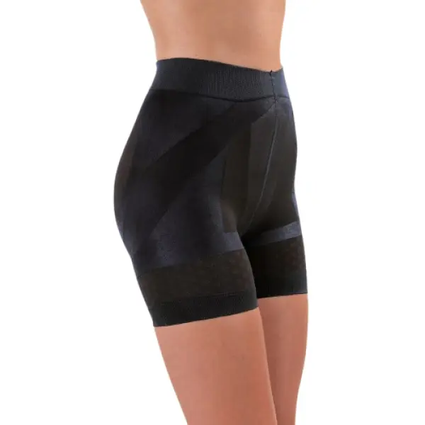 Marie - Gaine Amincissante Bandeau Push-Up - Noir - XL