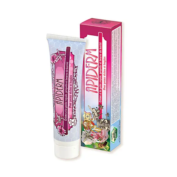 Apiderm - crème hydratante gelée royale & propolis