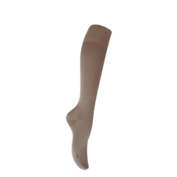 Collant genou microfibre - beige 41-43