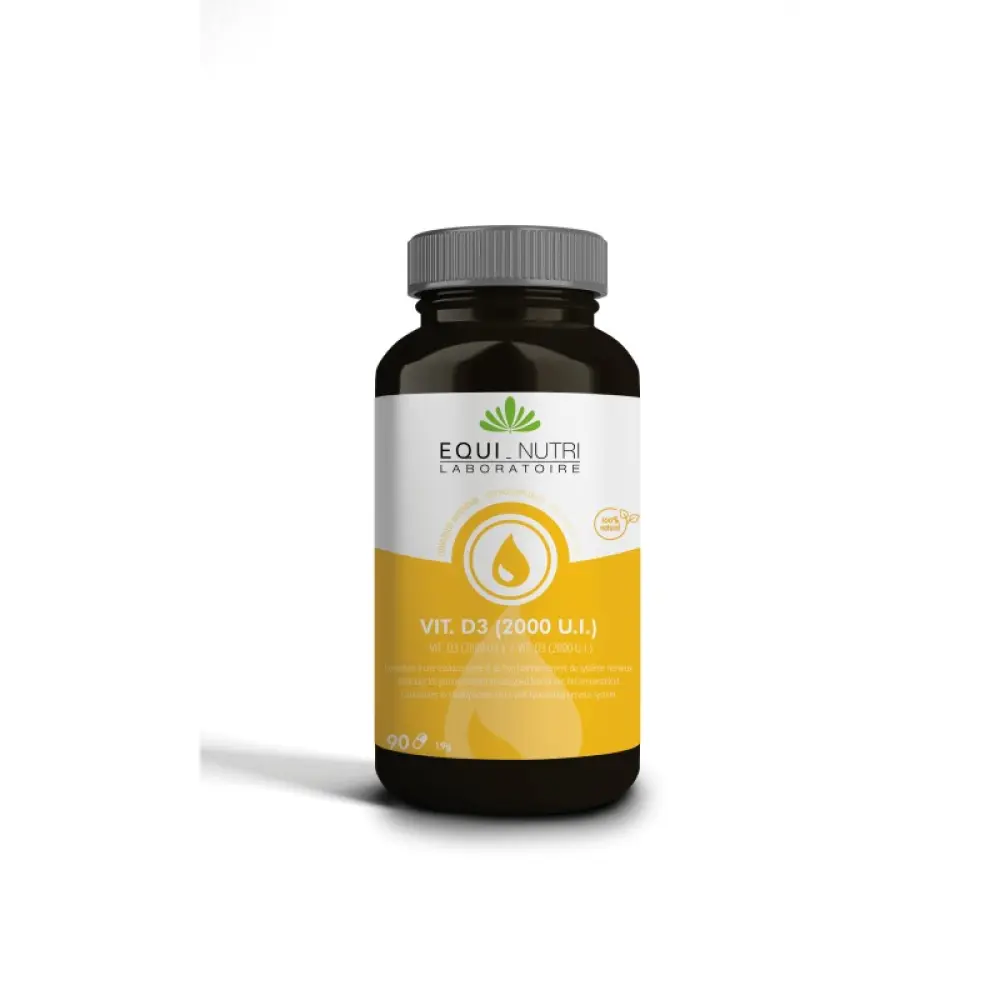 VIT. D3 (2000 U.I.) — Laboratoire Equi-Nutri