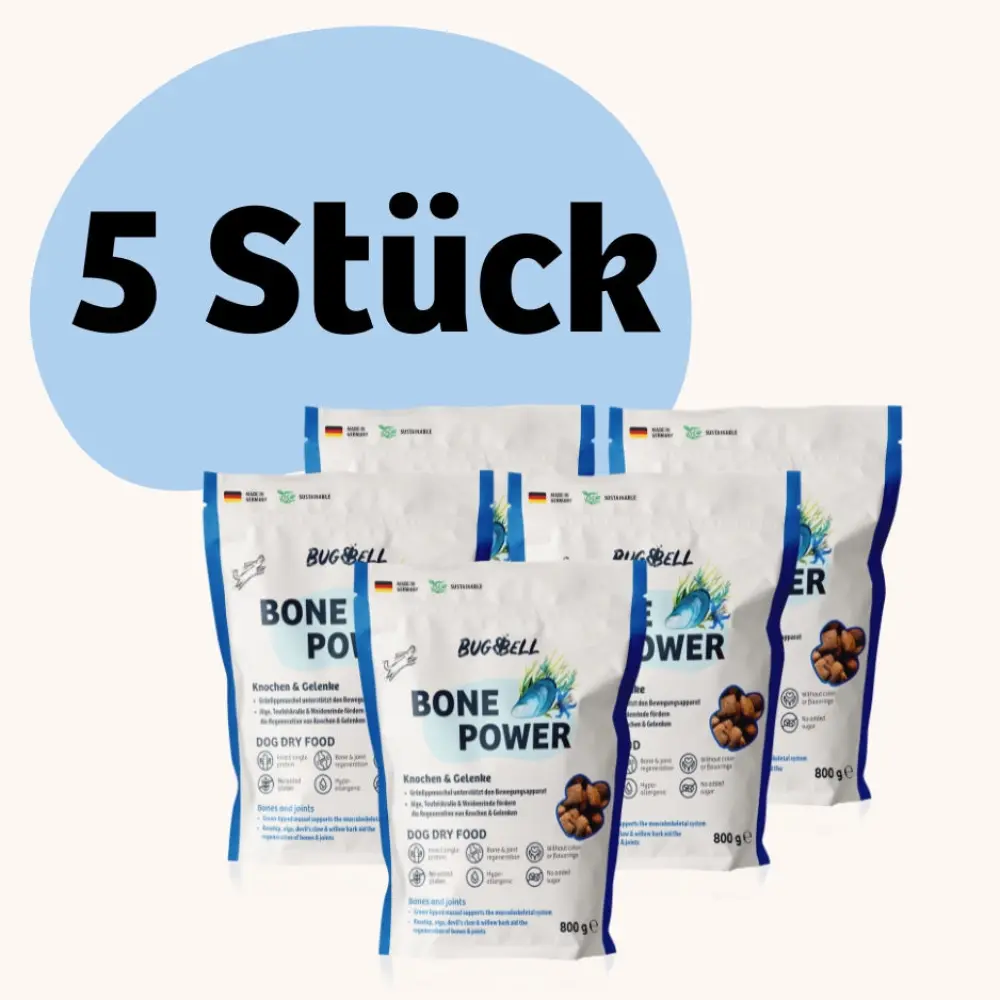 Trockenfutter BonePower - Knochen & Gelenke — BugBell