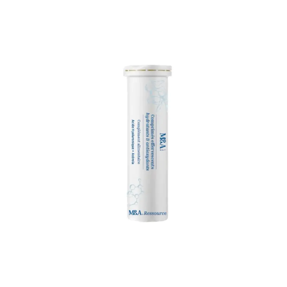 Feuchtigkeitsspendende & antioxidative Brausetabletten — M&A Lab