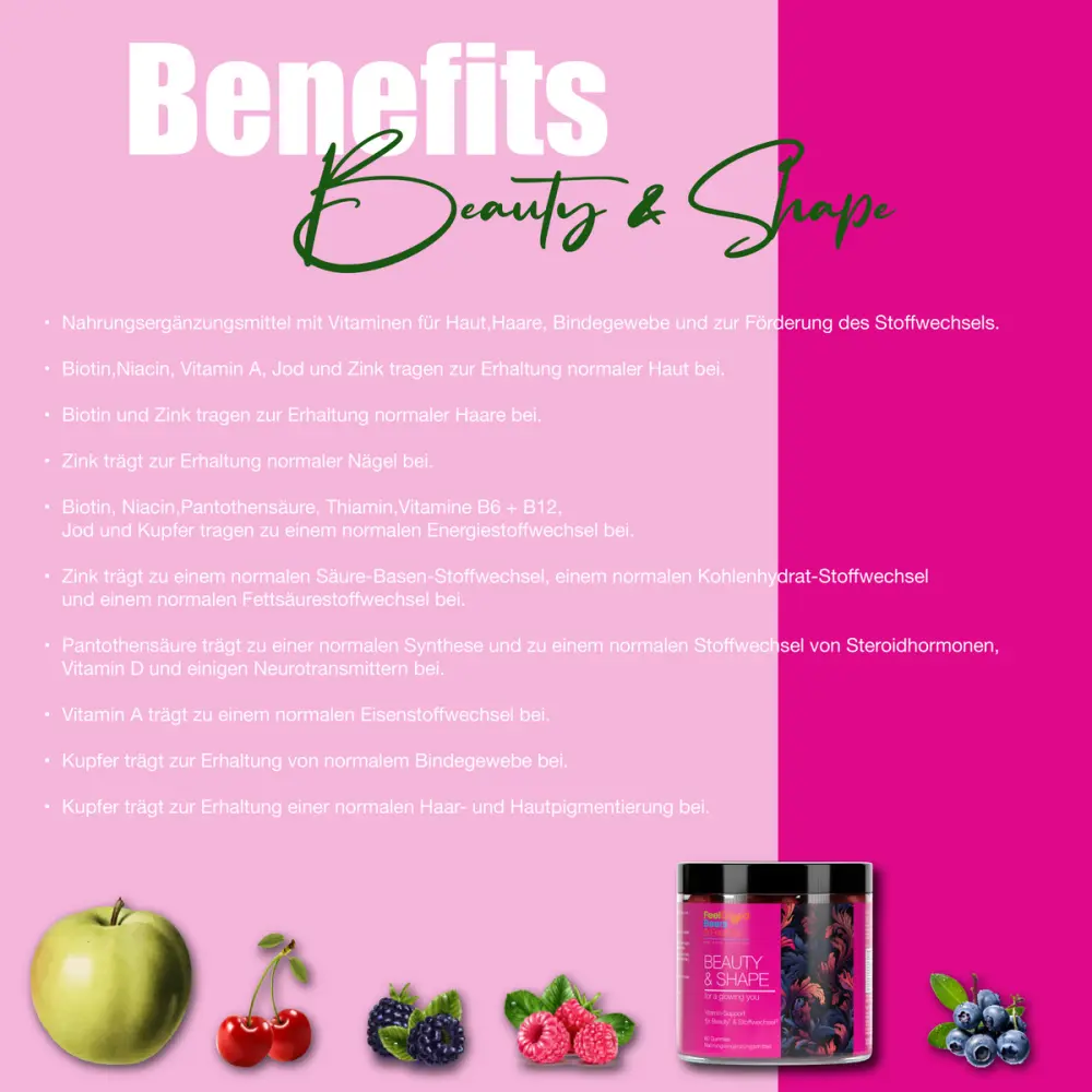 BEAUTY & SHAPE - for a glowing you — FeelGoodBears