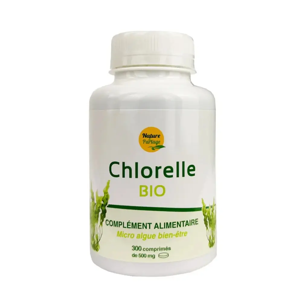 Chlorelle Bio 500mg — Nature & Partage