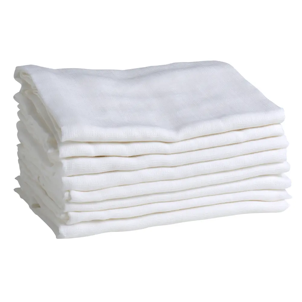 Langes en mousseline de coton bio — Mininor