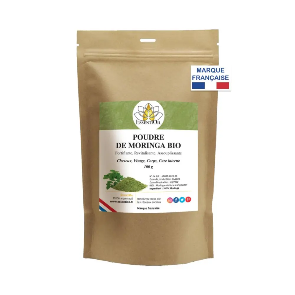 Poudre de Moringa Bio — EssentiOil