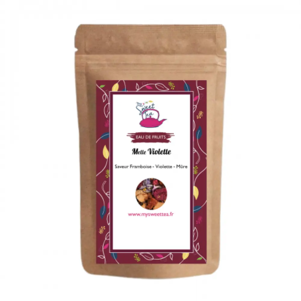 Mlle Violette - Eau de fruit Violette & Fruits Rouges — My Sweet Tea