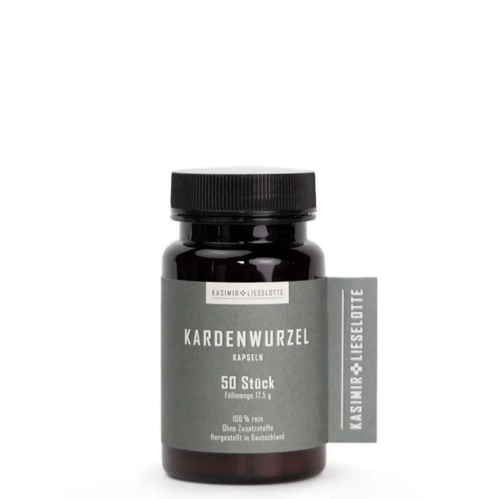 Capsules de Racine de Cardère x50 Bio — Kasimir + Lieselotte