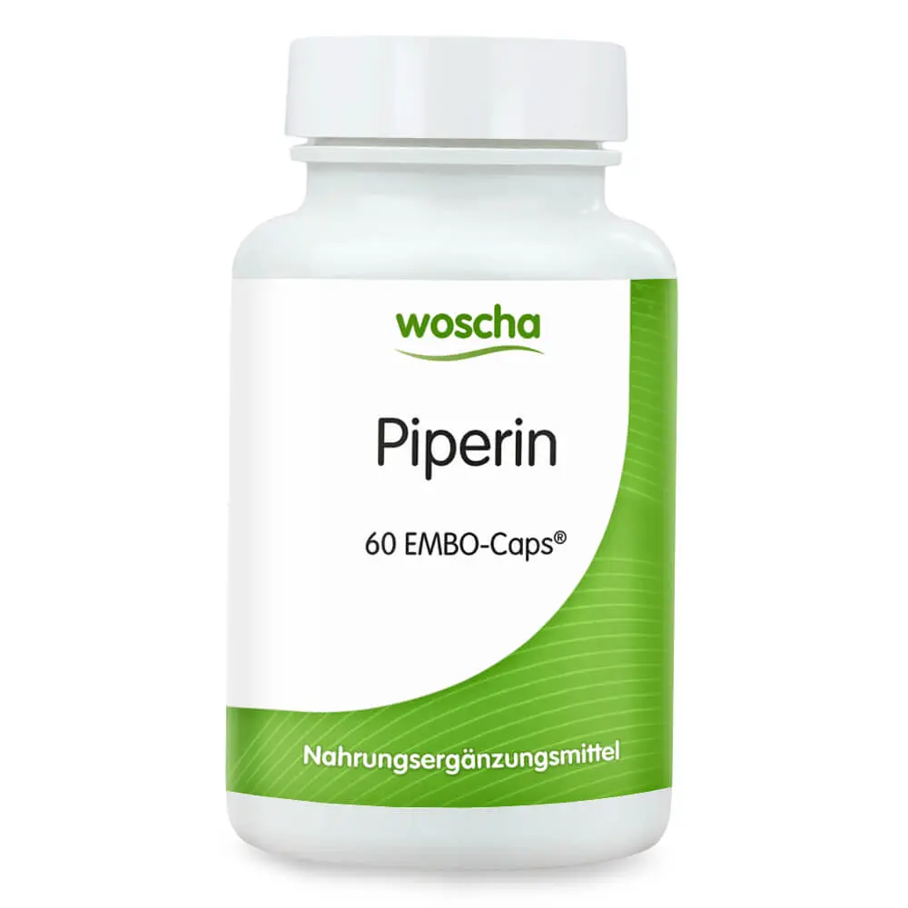 Curcumine 500 mg + Pipérine - 60 capsules — woscha