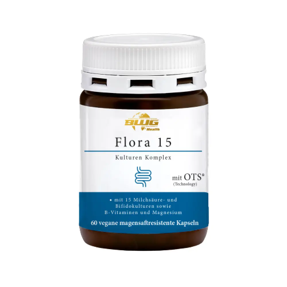 Probiotiques 15 souches, magnésium et vitamines B - 60 gélules — BWG - Body World Group