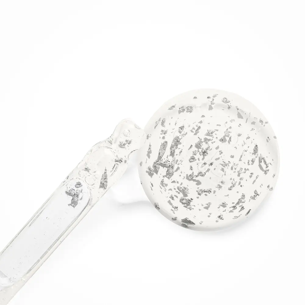 Poussière d'étoile argentée - Huile Glow Or Pur — Gioiello Liquido