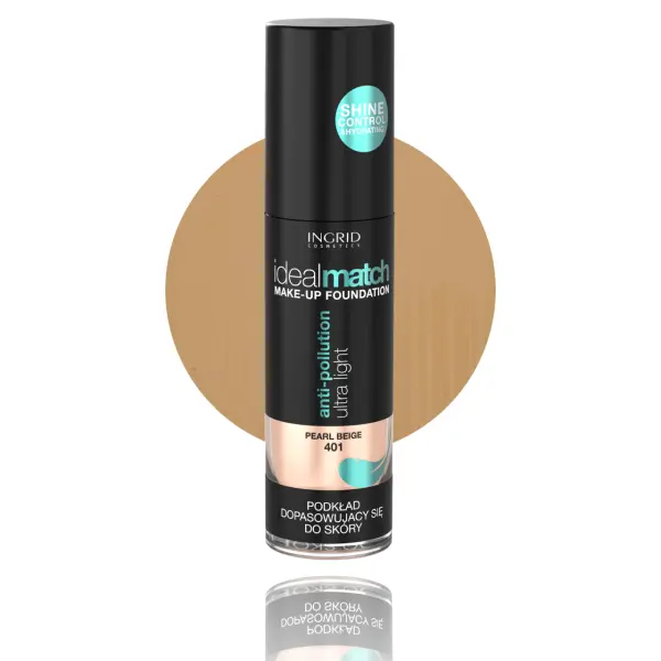 Fond de teint Ideal Match Ingrid Cosmetics - 404 Warm Sand