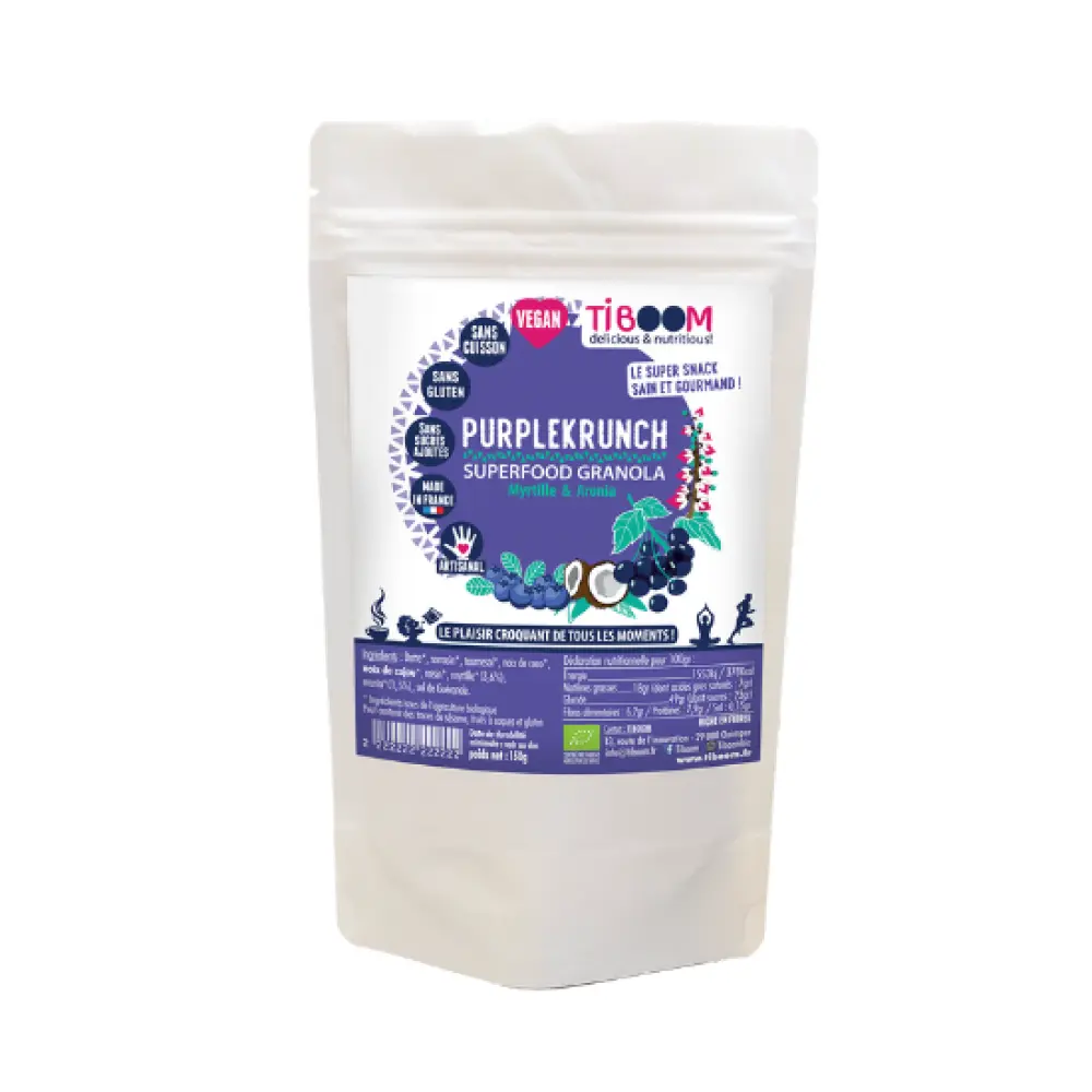 Granola Myrtille Aronia x5 — Tiboom