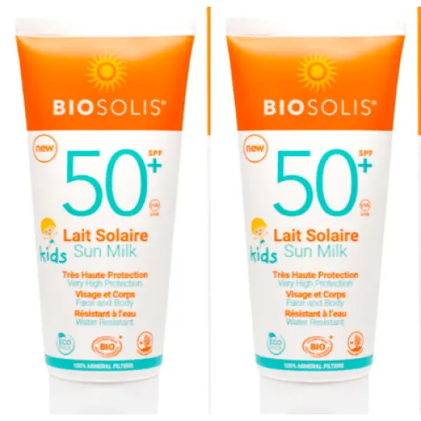 Bio - Sonnenmilch Kids SPF50+ - 2er Pack - BioSolis