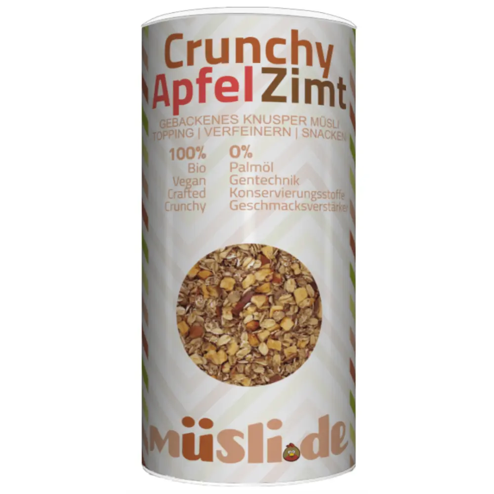 Crunchy Apfel Zimt Porridge — Müsli.de