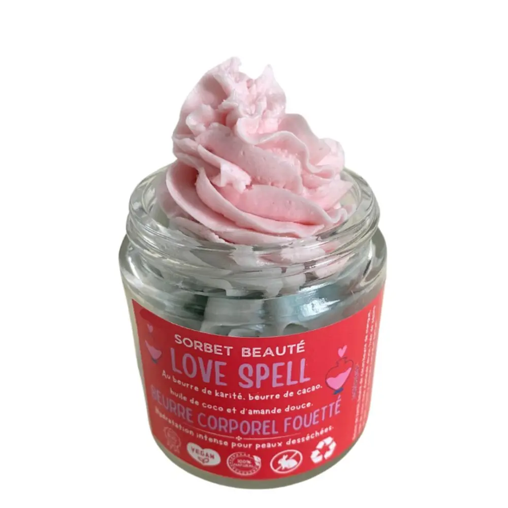 Beurre Corporel Fouetté Love Spell — Sorbet Beauté