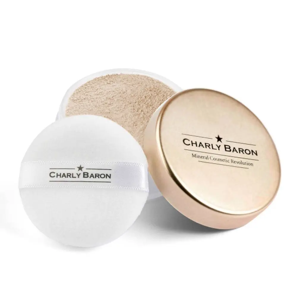 Natural Loose Powder Foundation | Caramel Cookie — Charly Baron - Mineral Cosmetic Revolution