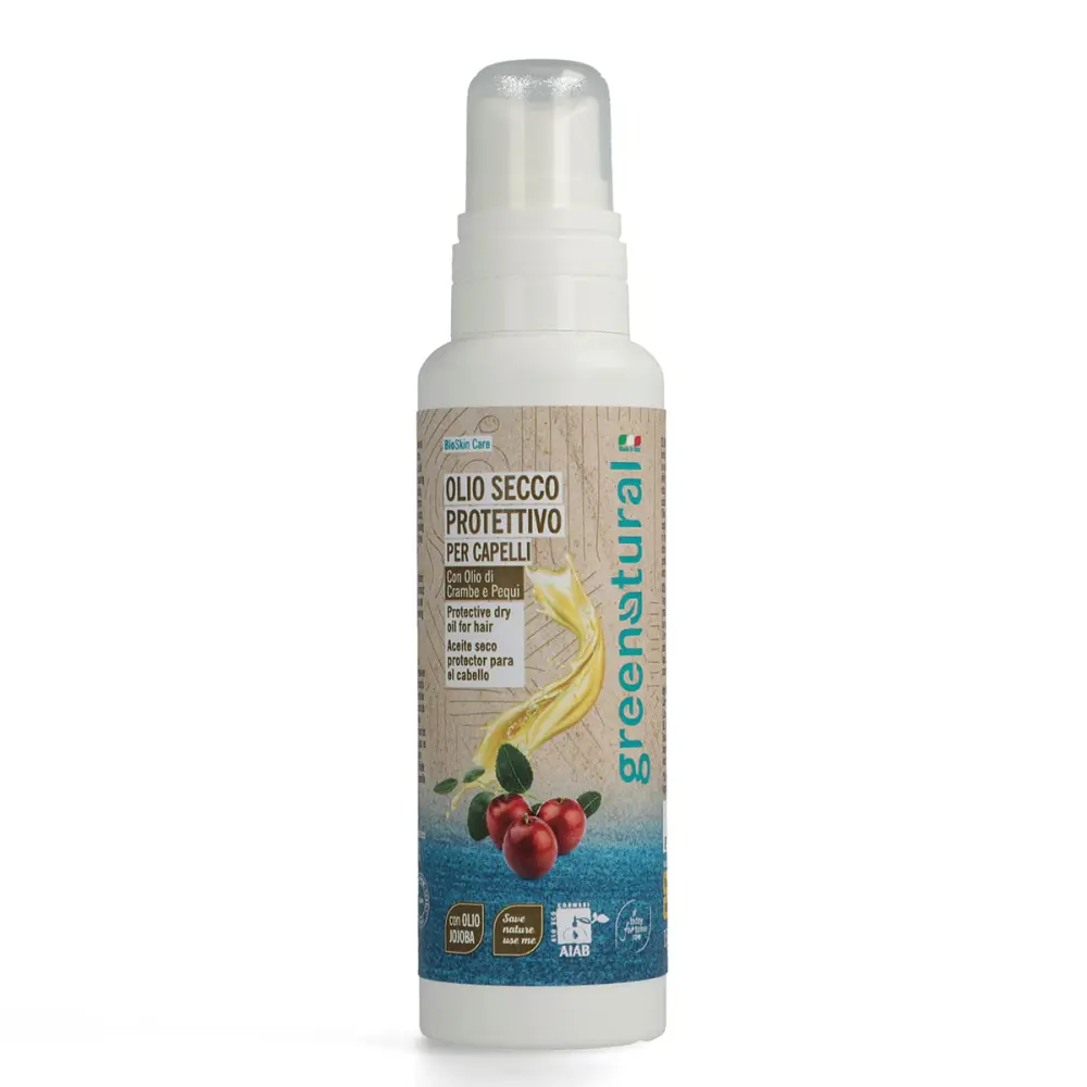 Olio Secco Protettivo per Capelli — greenatural