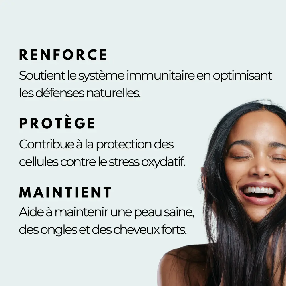 Zinc - 10mg - Immunité et défenses naturelles — Bio-Recherche