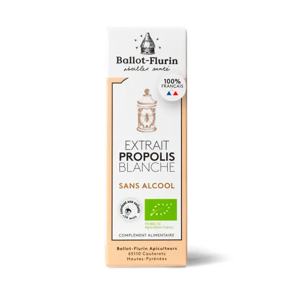 Extrait de propolis blanche française