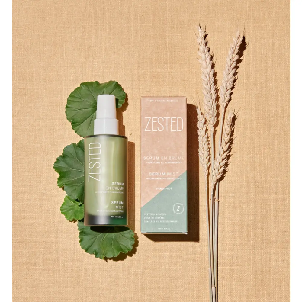 Feuchtigkeitsspendendes und reinigendes Serum — Zested