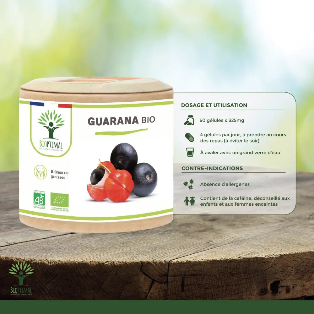 Guarana bio - 2 x 60 — BIOPTIMAL