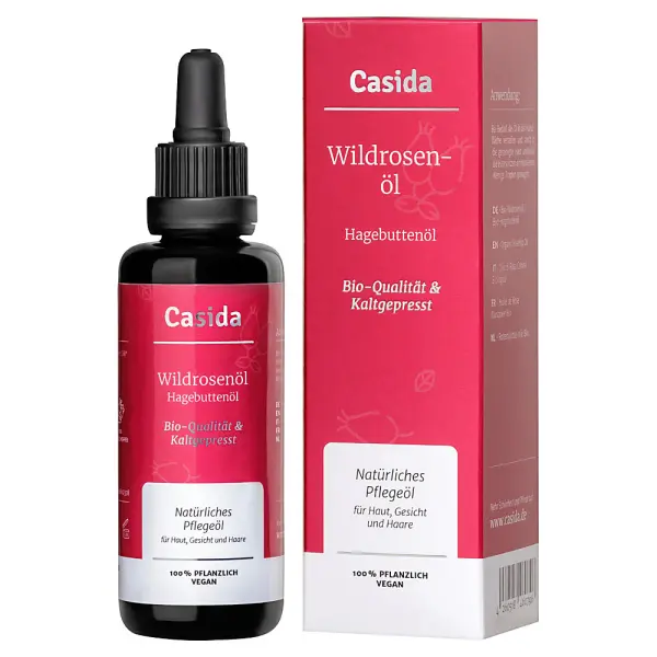 Wildrosenöl (Hagebuttenöl) Bio-Qualität