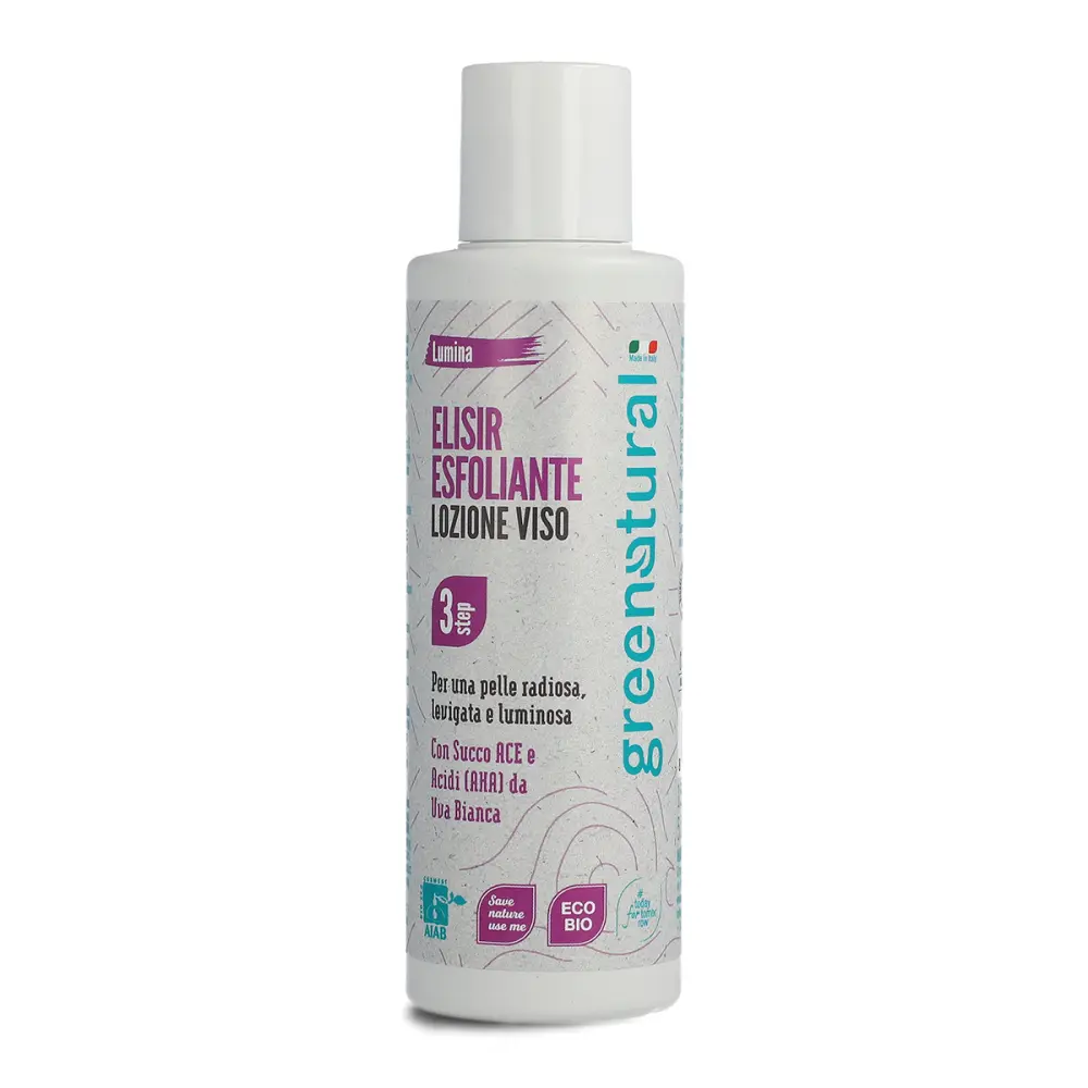 Elisir Esfoliante Lozione Viso — greenatural