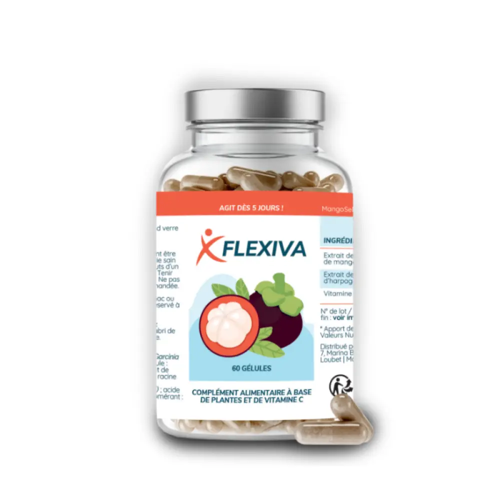 Complément Alimentaire à Base de Plantes & de Vitamine C — Flexiva