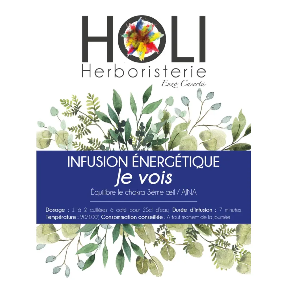 Energieaufguss - Ich sehe — Holi Cosmétiques Naturels®
