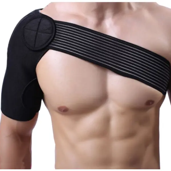Schulterbandage Scapu Fix - Schwarz - Einheitsgröße