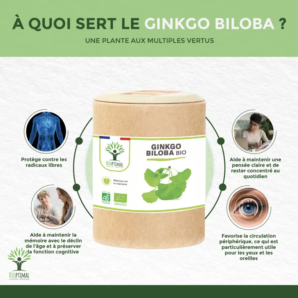 Ginkgo Biloba bio - 200 — BIOPTIMAL